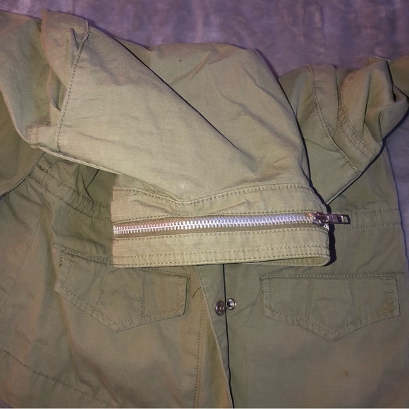GAP green olive Utility jacket - Picture 10 of 11